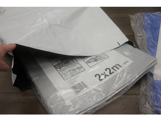 Kurier-Versandtaschen 8XL 69 x 79 cm, LDPE 55 Mikrometer, Karton mit 500 Stück