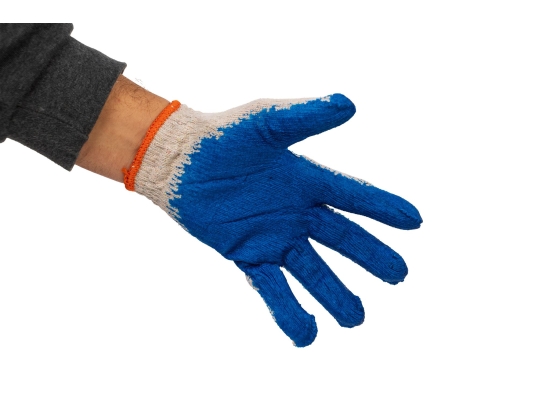 Arbeitshandschuhe „Gartenvampirinnen“, 10 Paar, blau