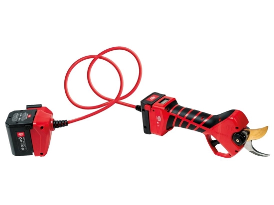 Elektrische Rebschere  FELCO 834V  mit 34-mm-Klinge „F-Gold“ für Weintrauben, mit Sicherheitssystem „CUT Shield“