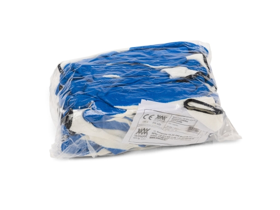Polex-Handschuhe, Karton mit 240 Paar, blau – bitte Größe auswählen