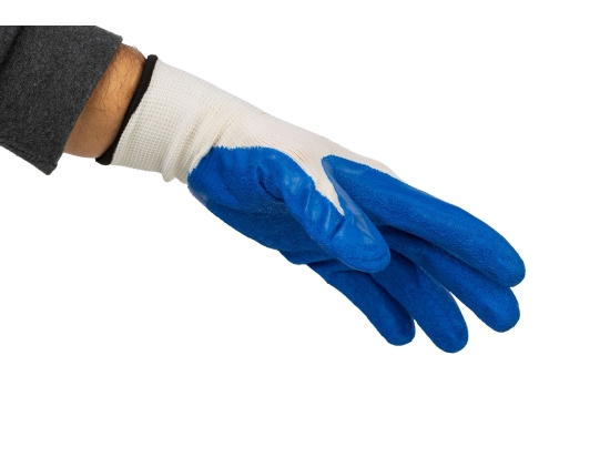 Polex-Handschuhe, Karton mit 240 Paar, blau – bitte Größe auswählen