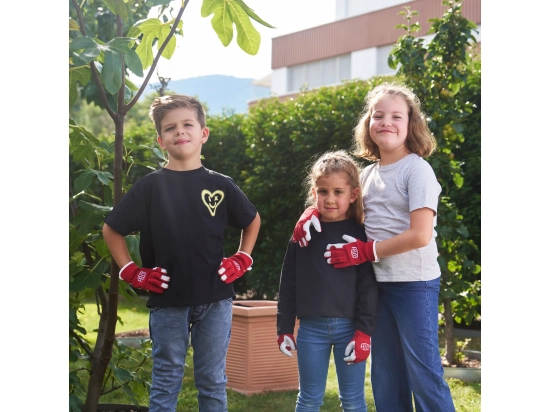 FELCO KIDS 720 Arbeitshandschuhe für Kinder im Alter von 8–10 Jahren, Schutzhandschuhe