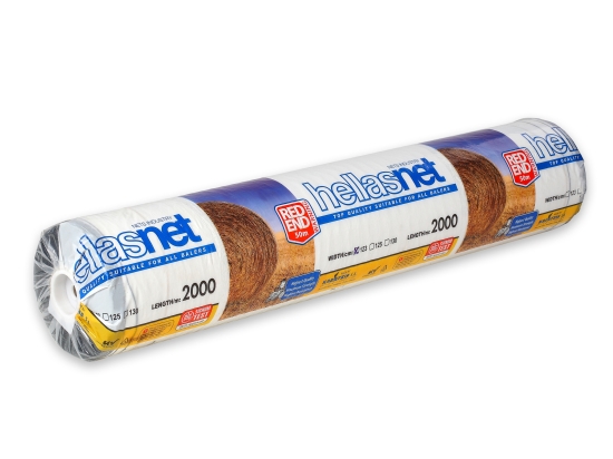 Hellasnet Premium-Netz zum Pressen von Strohballen, 123 cm x 3000 m