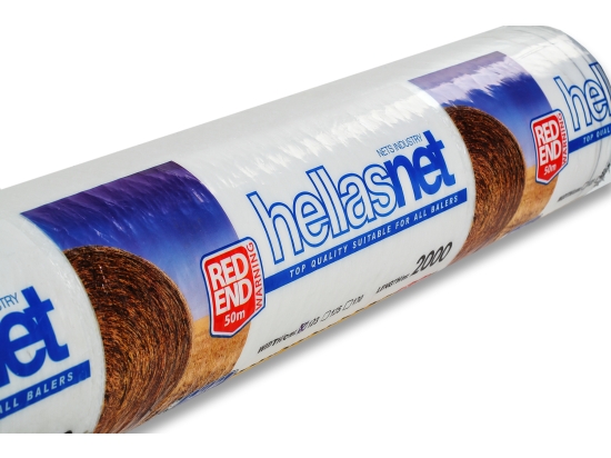Hellasnet Premium Strohballennetz 123 cm x 2000 m