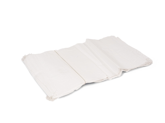 PP-Sack für Kleie und Sägemehl – 65 x 110 cm – 100 Stück, dünn, 75 Gramm