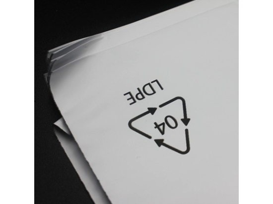 B5-Versandtaschen 19 × 25 cm, LDPE 55 Mikrometer, Karton mit 1000 Stück
