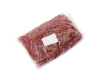 Rezeptur-Gummiband, Durchmesser 50 mm x Breite 3 mm, rot, 1 kg
