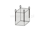 Bigbag 90 x 90 x 145 cm, geschlossener Boden, offene Oberseite, 1000 kg