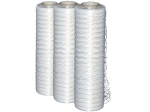 Flexibles Netz für die manuelle Palettierung (40 % Dehnbarkeit), farblos, Packung mit 9 Stück