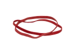 Rezeptur-Gummiband, Durchmesser 80 mm × Breite 6 mm, rot, 1 kg