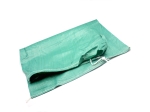 PP-Beutel 50 x 80 cm mit Zugband, grün, 50 Stück