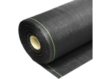 Agrargewebe 0,6 x 100 m, schwarz, grüne Streifen, 99 g